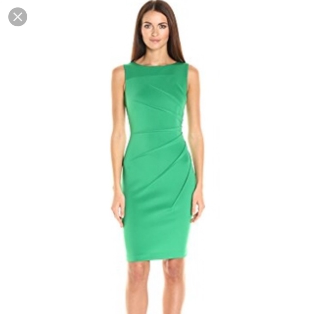 Calvin Klein Dress Size 14 Green